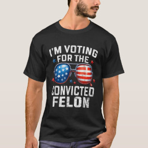 T-shirt Voter Trump 2024 C'Est Drôle De Voter Pour Le