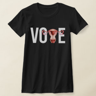 T-shirt Votez avec votre utérus