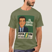 T-shirt Votez CDS (Devant)
