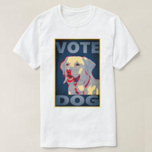 T-shirt Votez Chien