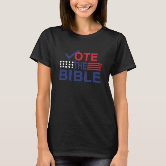 T-shirt Votez La Bible (Devant)