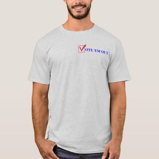T-shirt Votez-les en 2012 (Devant)
