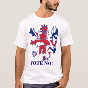 T-shirt Votez non à l'indépendance écossaise