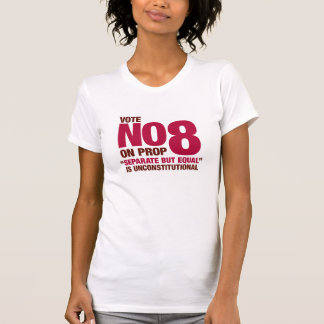 T-shirt Votez non sur la proposition 8 de la Californie