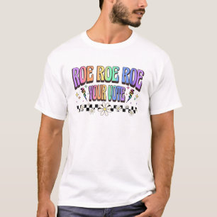 T-shirt Votez Retro Pro Choice Feminist Tie Dye