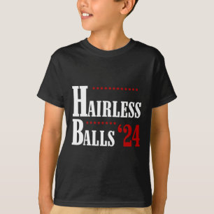 T-shirt Votez sans poils Bylls Anti-kamala Harris Drôle Co