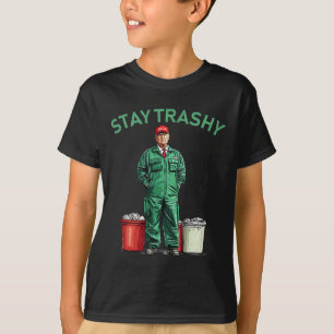 T-shirt Votez Trump Ordures Homme Reste Déchets 2025 Élect