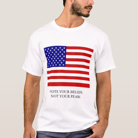 T-shirt Votez vos croyances ! (Devant)