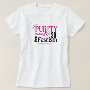T-shirt Voting Pureté