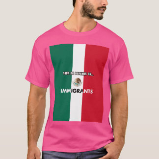 T-shirt Votre agriculture dépend des immigrés Californie