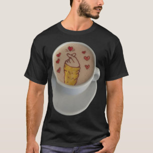 T-shirt votre café est prêt, café, latte, amoureux du café