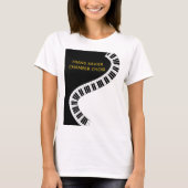 T-shirt Votre Choeur Nom Piano Keyboard Music Shirt (Devant)