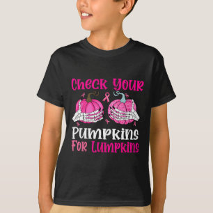T-shirt Votre Citrouille Sensibilisation au cancer du sein