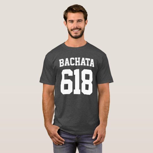 T-shirt Votre code régional Bachata (Devant entier)