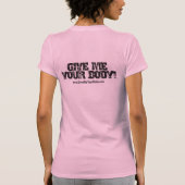 T-shirt Votre corps (Dos)