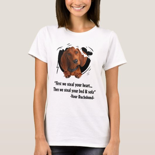 T-shirt Votre Dachshund (Devant)