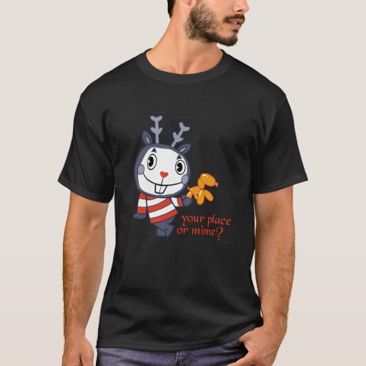 T-shirt Votre endroit ou pantomime ? (Devant)