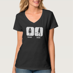 T-Shirt Votre Femme Ma Femme Bouledogue Français U