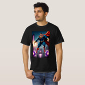 T-shirt Votre Héros intérieur avec Super Force Lift et Thr (Devant entier)