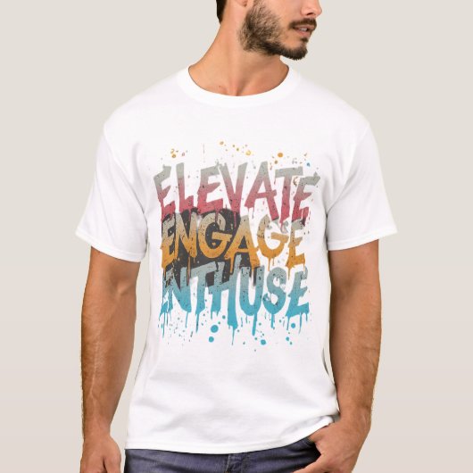 T-shirt Votre Imagination, Notre Toile." (Devant)