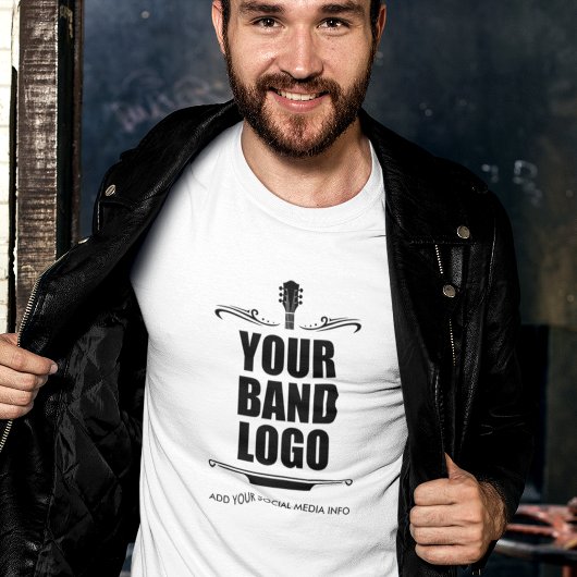 T-shirt Votre logo de bande