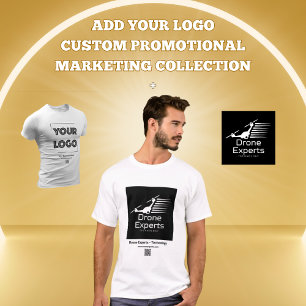 T-shirt Votre Logo Personnalisé Business Marketing Hommes