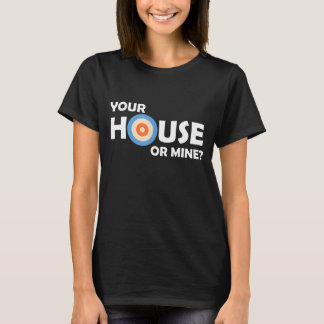 T-shirt Votre Maison Ou La Mine Curling Curler Rock Balaya