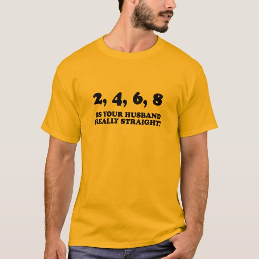 T-SHIRT VOTRE MARI EST-IL VRAIMENT DROIT ? (Devant)