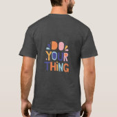 T-shirt Votre objet Slogan Collection Design (Dos)