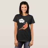 T-shirt Votre Oiseau Bruant Tit Bird (Devant entier)