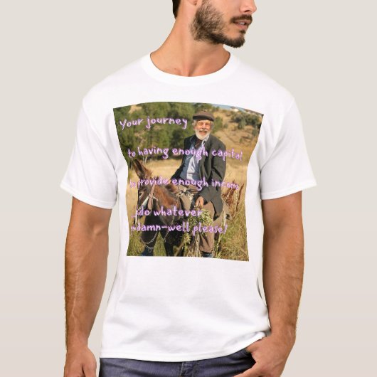 T-shirt Votre parcours (Devant)