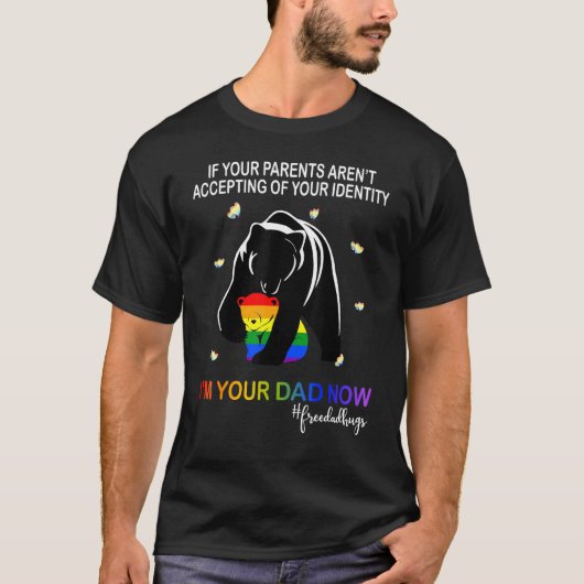 T-shirt Votre Parent Accepte Mon Père Lgbt Maintenant Lgbt (Devant)