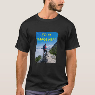 T-shirt Votre Photo Personnalisée, Votre Image Ici Chemise