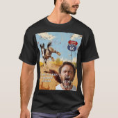 T-shirt votre photo, Prenez vos coups de pied, oatman ariz (Devant)