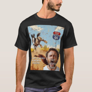 T-shirt votre photo, Prenez vos coups de pied, oatman ariz