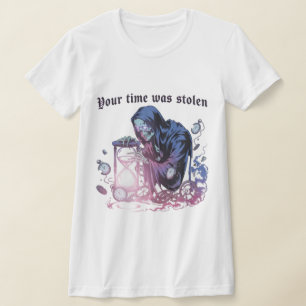T-Shirt "Votre Temps a été Volé" Esthétique Gothiq