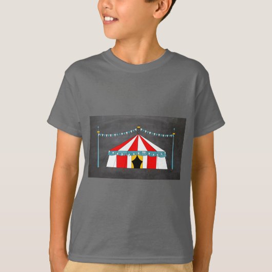 T-shirt Votre texte ici Tente de cirque (Devant)