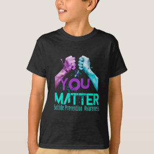 T-shirt Votre vie choisissez de continuer Prévention du su