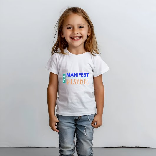 T-shirt Votre vision du manifeste