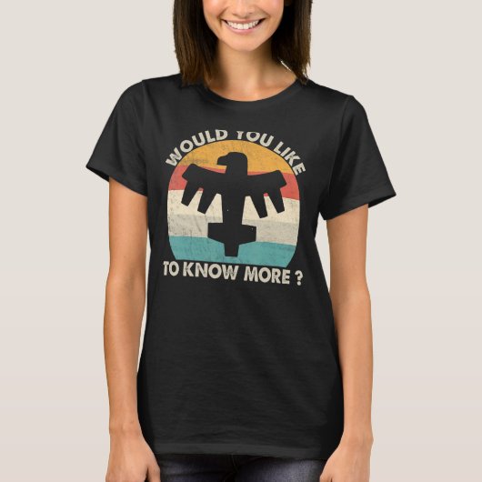 T-shirt Voudriez-Vous En Savoir Plus Science Ficion Drôle (Devant)