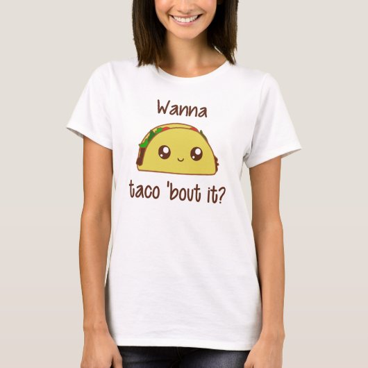 T-shirt Voulez accès à taco le 'il ? (Devant)