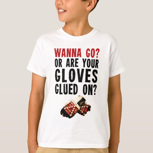 T-shirt Voulez aller ? Autorité d'hockey (Devant)