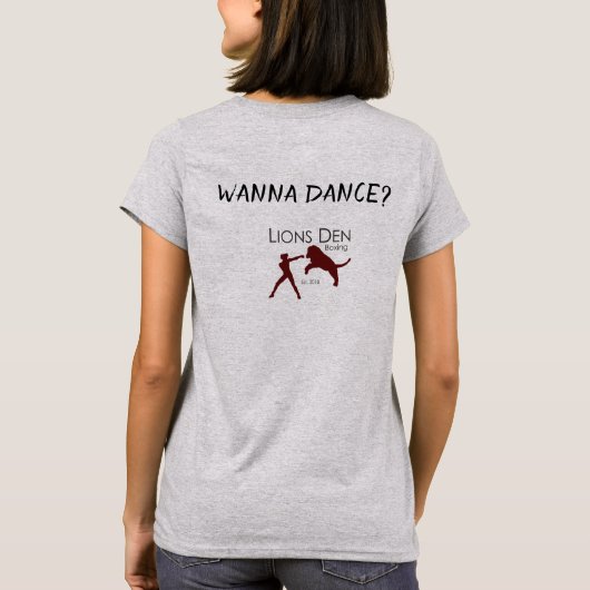 T-shirt Voulez danser ? (Dos)