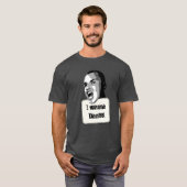 T-shirt Voulez danser le texte fait sur commande drôle (Devant entier)