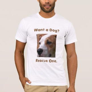 T-shirt Voulez un chien ? , Délivrance un