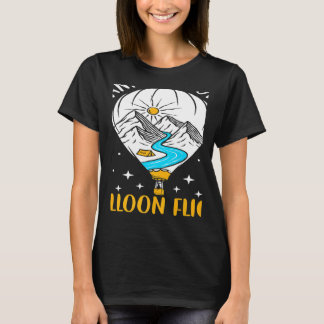 T-shirt Voulez-vous faire un vol en montgolfière Montgolfi