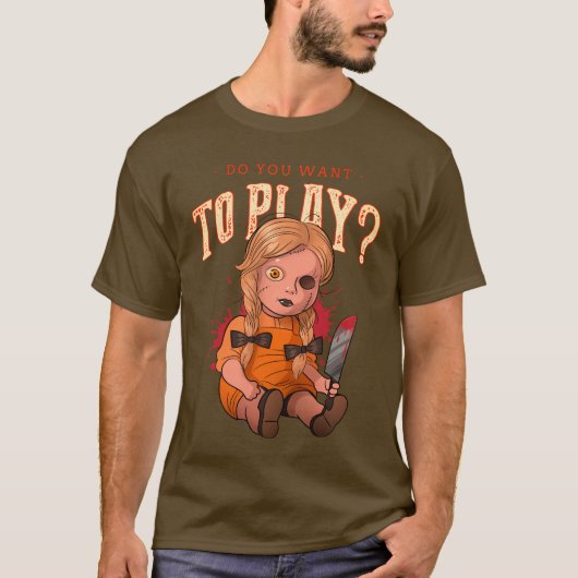 T-shirt Voulez-Vous Jouer? (Devant)
