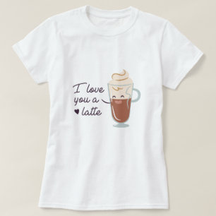 T-shirt Vous Aimez Un Latte
