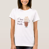 T-shirt Vous Aimez Un Latte (Devant)
