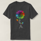 T-shirt Vous appartenez à LGBTQ+ Gay pride arc-en-ciel tou (Design devant)